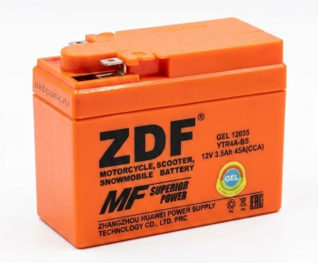 Мото аккумулятор ZDF 12035 GEL