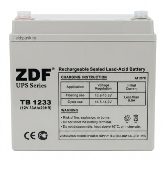 Аккумулятор ZDF TB 1233
