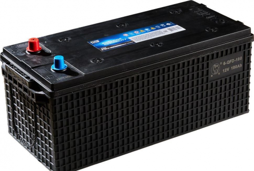 Аккумулятор грузовой HITEC 6-QFD-180 AGM
