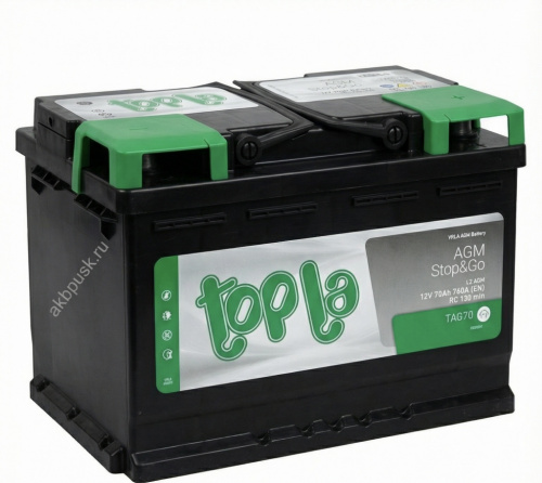 Аккумулятор Topla Stop&Go 70.0 AGM
